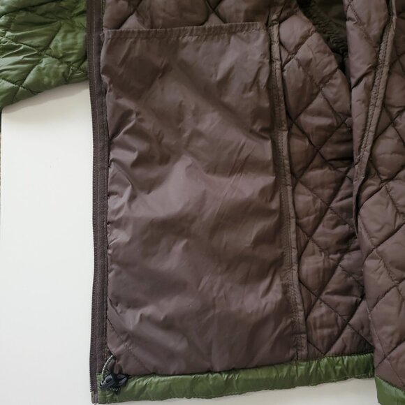 Rainforest Green Women's Polyester Thermoluxe Sz Small Puffer Jacket - Picture 9 of 9